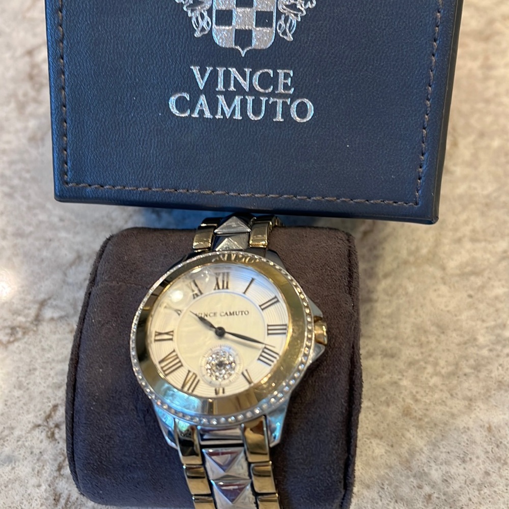Silver/gold watch
